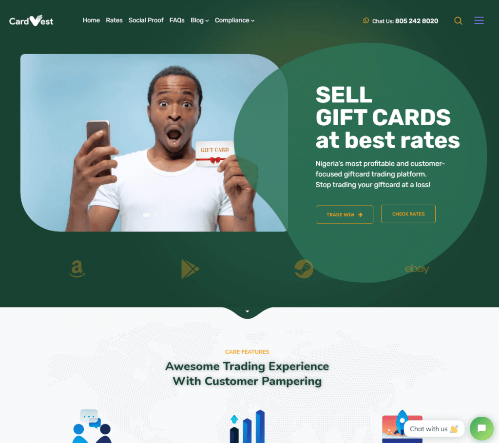 trade gift cards for cash in nigeria