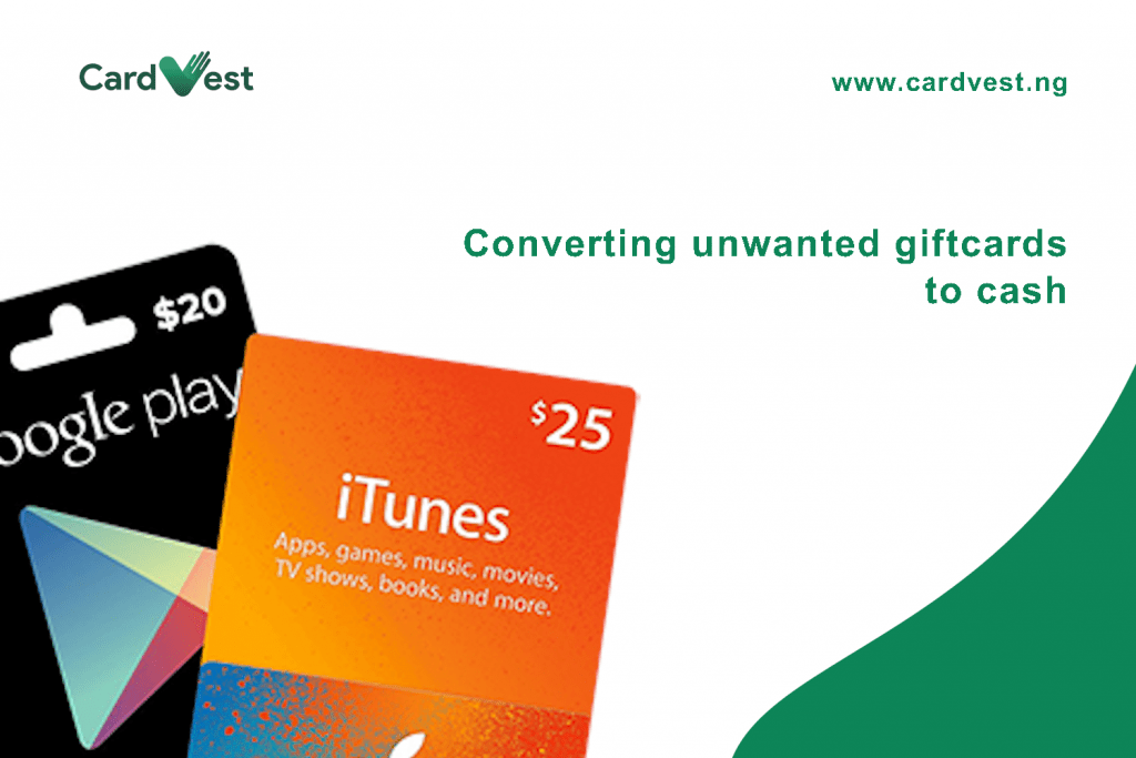 unwanted gift cards for cash