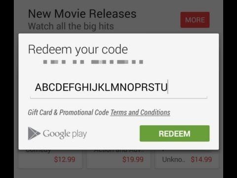 how to fix google play gift card error