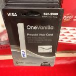 Sell OneVanilla gift card for cash
