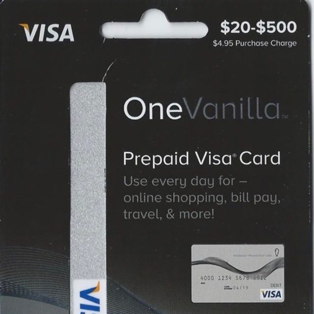 Sell OneVanilla gift card for cash
