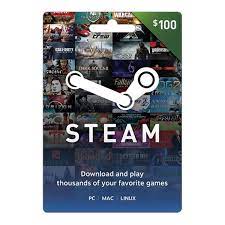 rate of $100 steam card