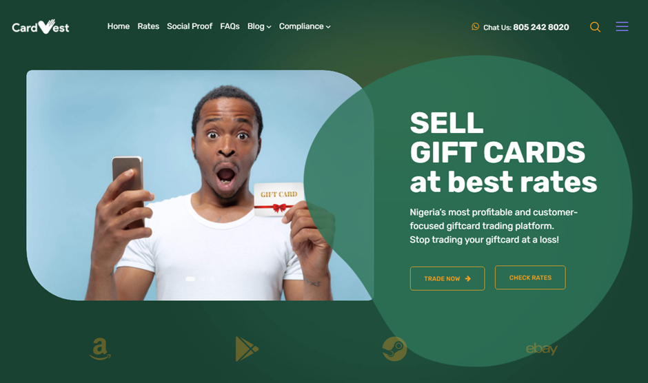 Where to sell gift cards in Nigeria