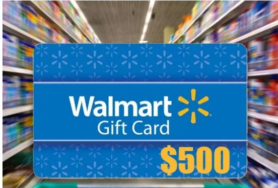 500 Walmart Gift Card