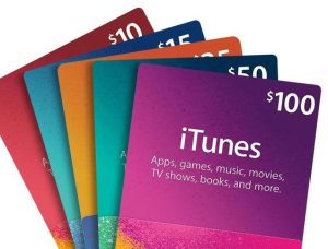 iTunes gift cardd