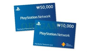 kr playstation network card